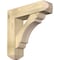 Ekena Millwork Olympic Craftsman Rough Sawn Bracket w/ Offset Brace, Douglas Fir, 8"W x 30"D x 30"H BKT0806X30X30OLY04RDF - alternate 1